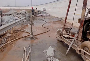 日照公路钻孔施工